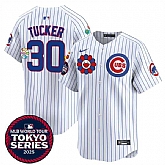 Men's Chicago Cubs #30 Kyle Tucker White 2025 Tokyo Series Limited Stitched Jersey Dzhi,baseball caps,new era cap wholesale,wholesale hats